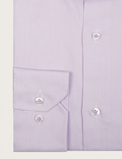 Camicia punto a spillo in cotone