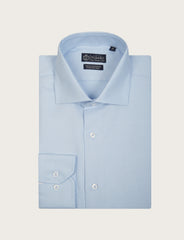 Camicia in cotone dobby