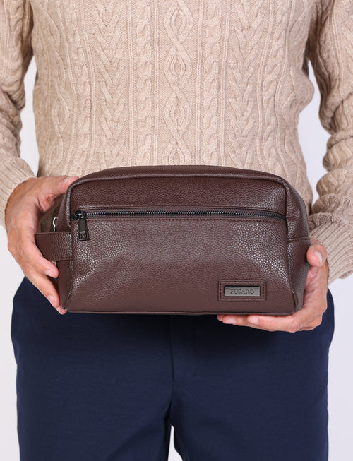 Necessaire in ecopelle luigi fusaro