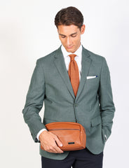 Eco-leather toiletry bag 