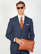 Pochette in eco-pelle con manico_Luigi Fusaro