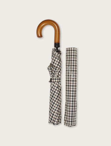 Mini check pattern umbrella 