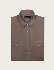 Cotton shirt with pockets 