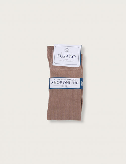 Solid color cotton socks 