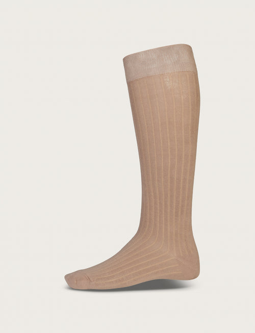 Solid color cotton socks 