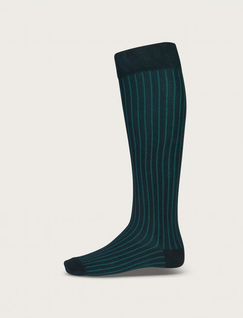 Calzini in cotone tinta unita |Colore:Verde