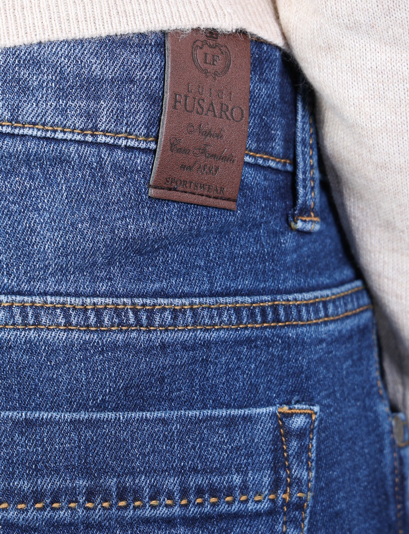 Luigi Fusaro Napoli Abbigliamento Fusaro Jeans Cinque Tasche Luigi