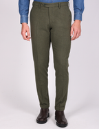 Pantalone in flanella |Colore:Verde