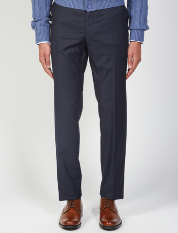 Classic solid color trousers 