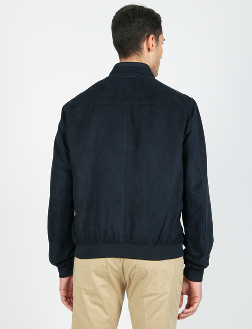 Bomber in alcantara