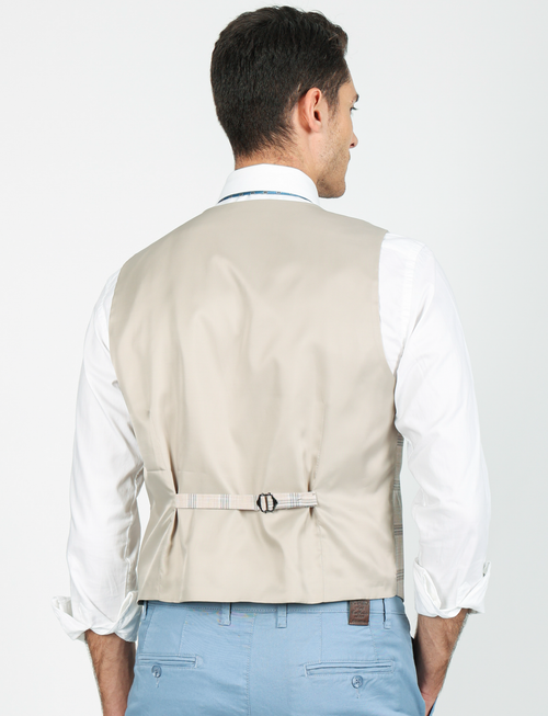 Gilet fantasia galles doppiopetto