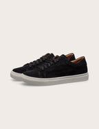 Sneakers in pelle scamosciata con cuciture