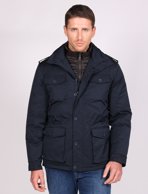 Saharan jacket in technical fabric with four pockets 