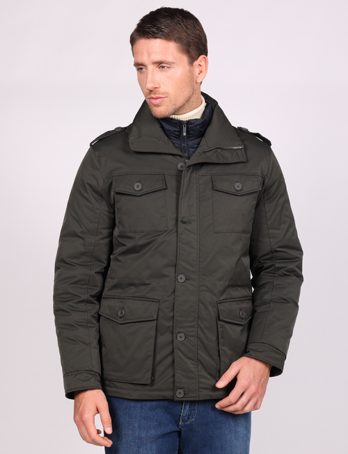 Saharan jacket in technical fabric with four pockets 