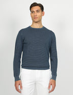 Maglia in grana di riso 100% cotone