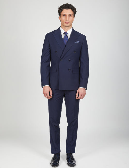 Abito doppiopetto con revers classico