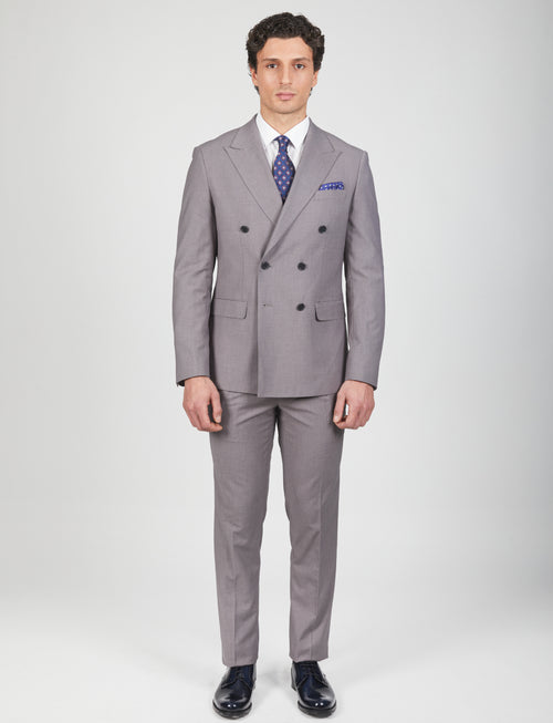 Abito doppiopetto con revers classico
