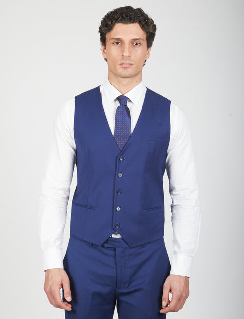 Matrimonio Camicia E Gilet Senza Giacca Abito Elegante Uomo Gilet