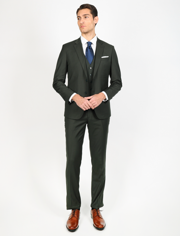 Abito tinta unita slim fit