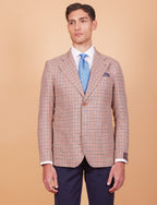 Giacca in lino, seta e cotone Vitale Barberis