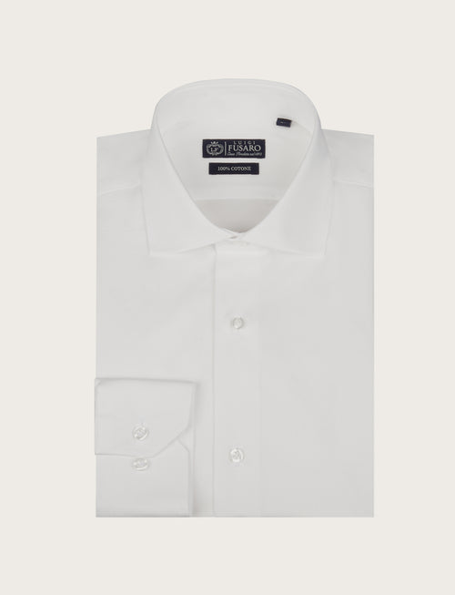 Camicia in cotone nido d'ape