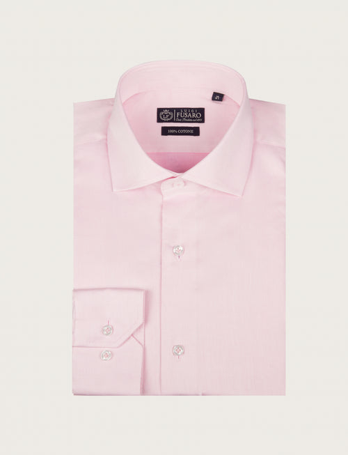Camicia in cotone nido d'ape