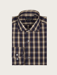 Camicia in cotone fantasia check