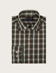 Camicia in cotone fantasia check