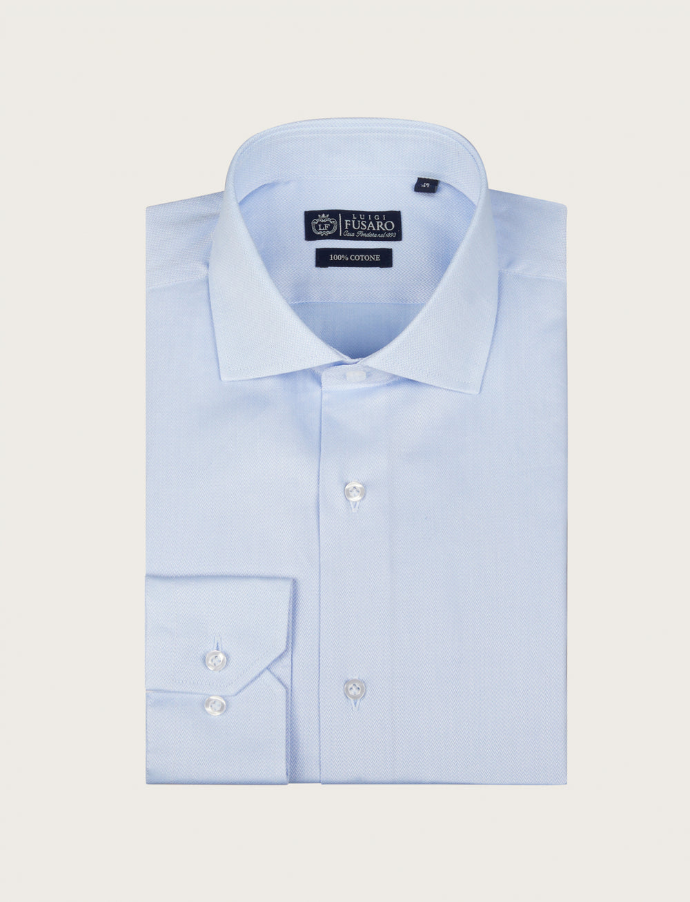 Camicia in cotone fantasia resca