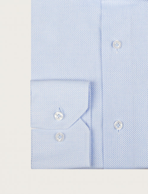 Camicia in cotone a giro inglese