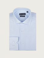 Camicia in cotone a giro inglese