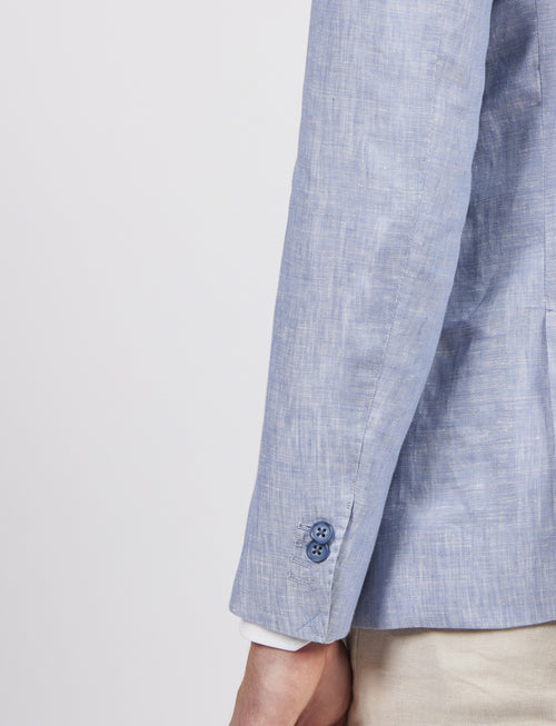 Giacca in lino melange