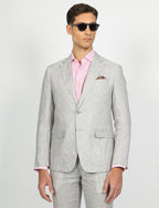 Giacca in lino melange