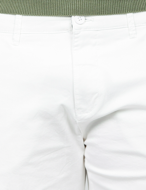 Bermuda in cotone twill