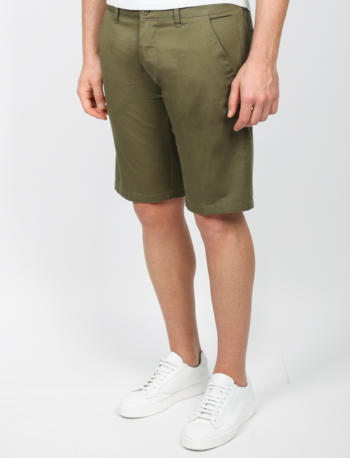 Bermuda in cotone twill
