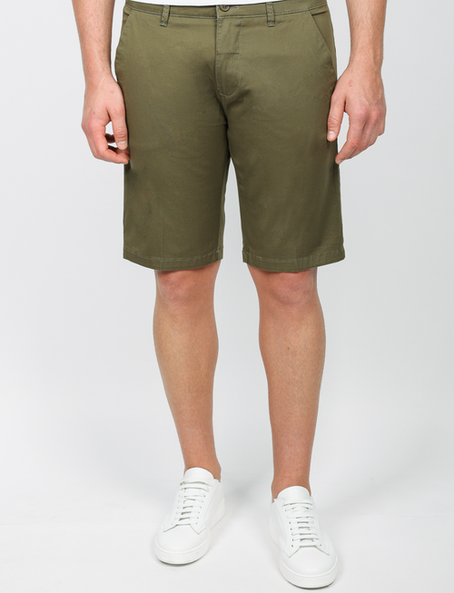 Bermuda in cotone twill
