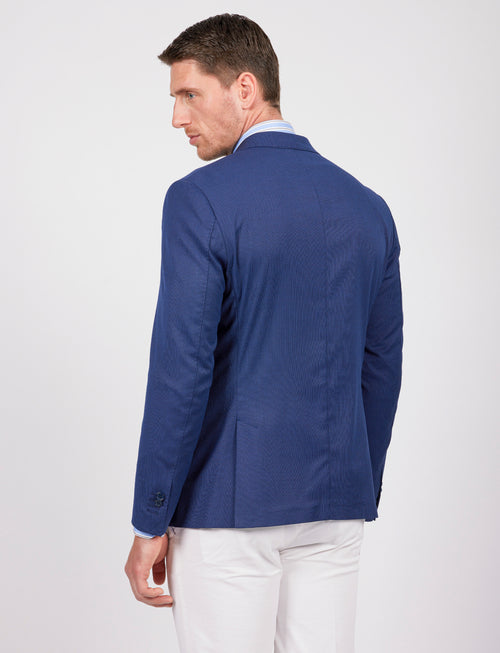 Giacca tinta unita slim fit