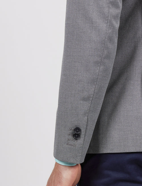 Giacca tinta unita slim fit