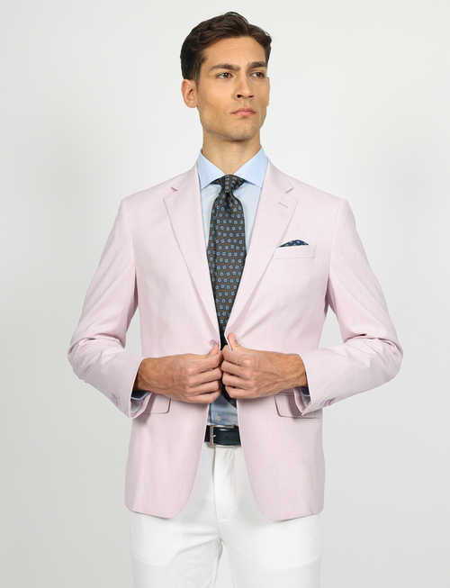 Giacca tinta unita slim fit