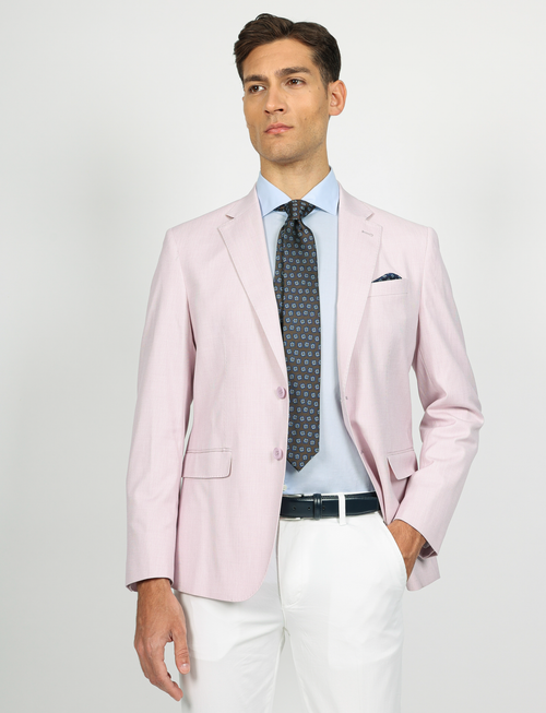 Giacca tinta unita slim fit