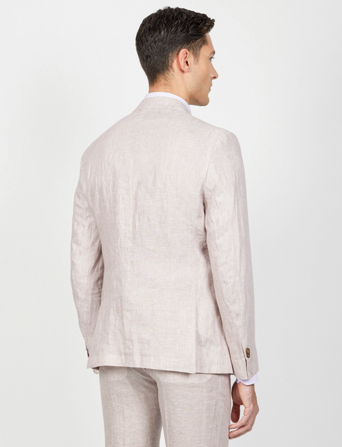 Giacca in lino melange