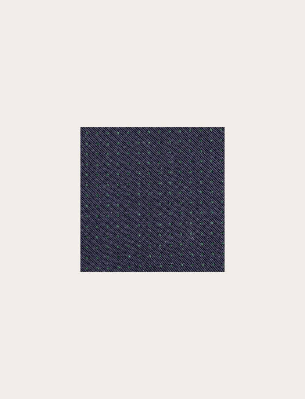 Polka dot silk clutch bag 