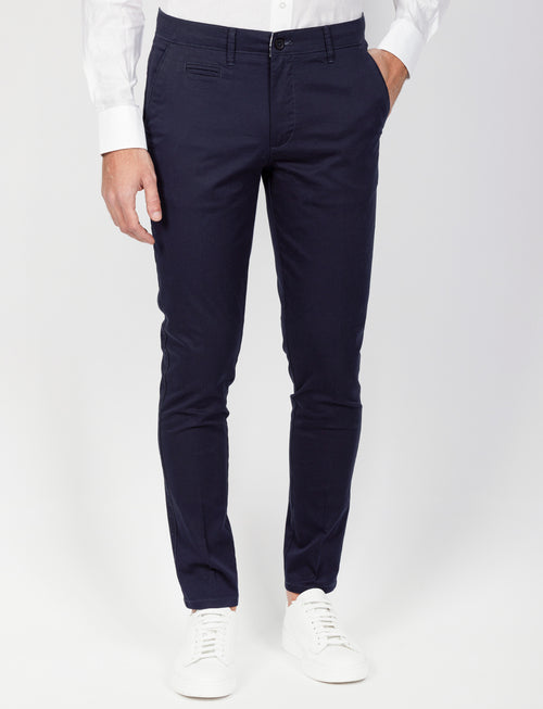 Pantaloni in twill di cotone