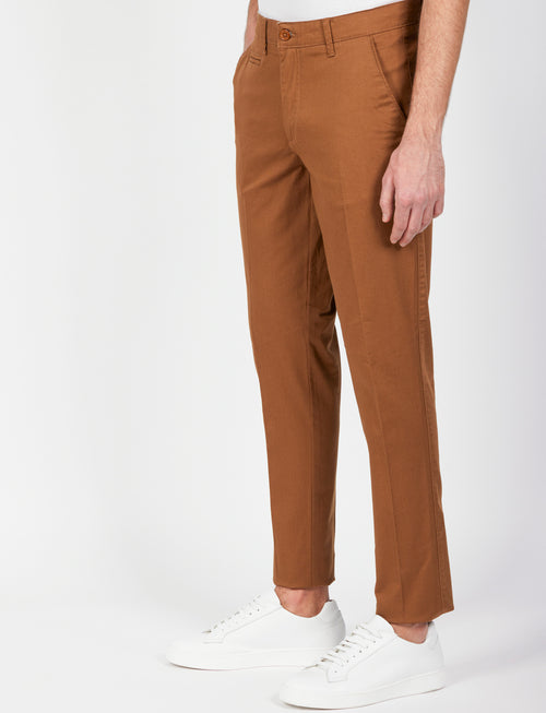 Pantaloni in twill di cotone