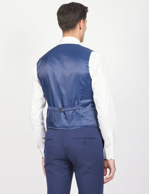 Gilet doppiopetto fantasia check