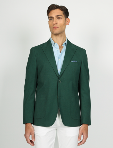 Giacca a due bottoni con petto a lancia