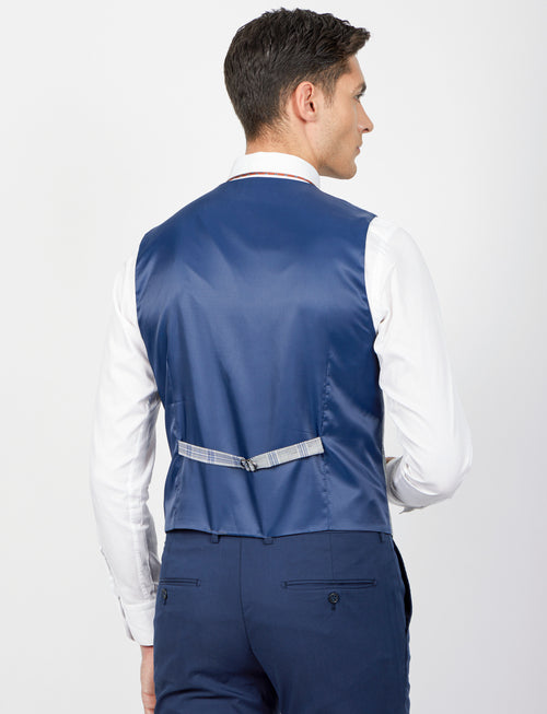 Gilet fantasia galles doppiopetto