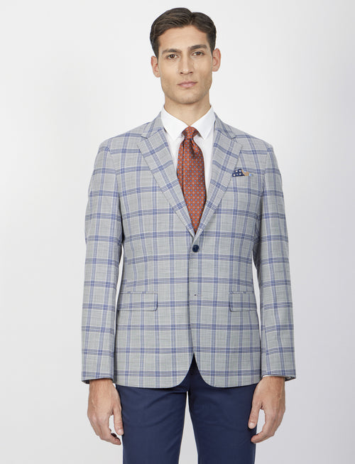 Gilet fantasia galles doppiopetto