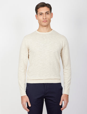 Maglia in 100% cotone stone wash
