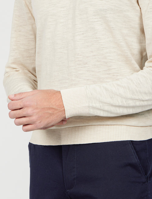 Maglia in 100% cotone stone wash